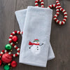 SKL Home Hand Towel Set, Snowman with Snowballs