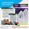 NATIONAL GEOGRAPHIC Jumbo Crystal Growing Kit - Grow Your Own Giant Glow in The Dark Crystal in a Few Days with This Crystal Making Kit, Science Kit, Grow Crystals for Kids (Amazon Exclusive)