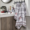 SKL Home by Saturday Knight Ltd. Whistler Snowman Bath Towel, Gray