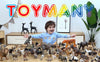 Toymany 8PCS Alpaca Figures Llama Figurines - Plastic Forest Jungle Animal Toy Figurines for Kids Boys Girls Age 3-5 6-12