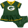 NFL baby girls Team Jersey and Diaper Cover Dress, Team Color, 6-12 Months US