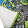 Kids Carpet Playmat Rug City Life Great for Playing with Cars and Toys - Play Learn and Have Fun Safely - Kids Baby Children Educational Road Traffic Play Mat for Bedroom Play Room Game Safe Area