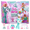 Barbie Cutie Reveal Advent Calendar with Doll & 24 Unboxing Surprises, Holiday Advent Calendar with Color Change