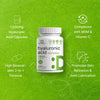 Hyaluronic Acid Supplements 1,500mg - 240 Capsules, with MSM & Vitamin C - Pure 95% | Non-GMO + Plant Based HA - Supports Healthy Joints, Bones, Connective Tissue, & Skin Hydration