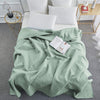 Sophia & William Bed Quilt Bedspread Coverlet - Reversible, Lightweight - Queen Size, Sage