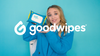 Goodwipes Flushable Butt Wipes Made w/Soothing Botanicals & Aloe - Soft & Gentle Wet Wipe Dispenser for Home Use, Septic & Sewer Safe - Largest Adult Toilet Wipes - Rosewater, 180 count (3 packs)