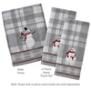 SKL Home by Saturday Knight Ltd. Whistler Snowman Bath Towel, Gray