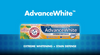 ARM & HAMMER Advanced White Extreme Whitening Toothpaste, TWIN PACK (Contains Two 6oz Tubes) -Clean Mint- Fluoride Toothpaste